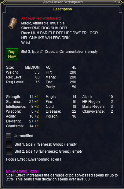 Alloy-Linked Wristguard